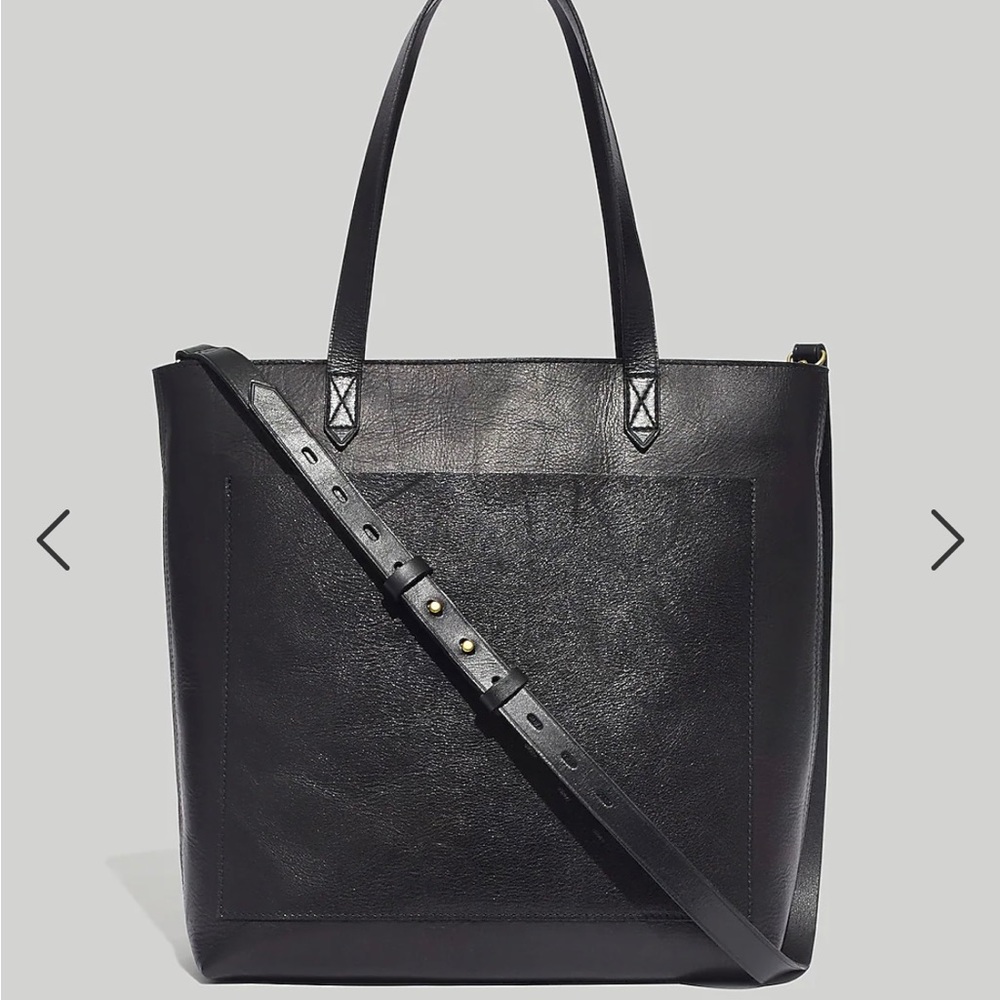 MadeWell The Zip-Top Medium Transport Tote in Black - great condition